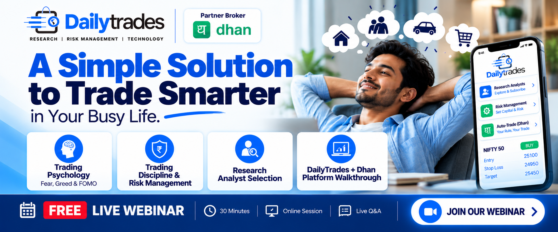 A Simple Solution to Trade Smarter in Your Busy Life